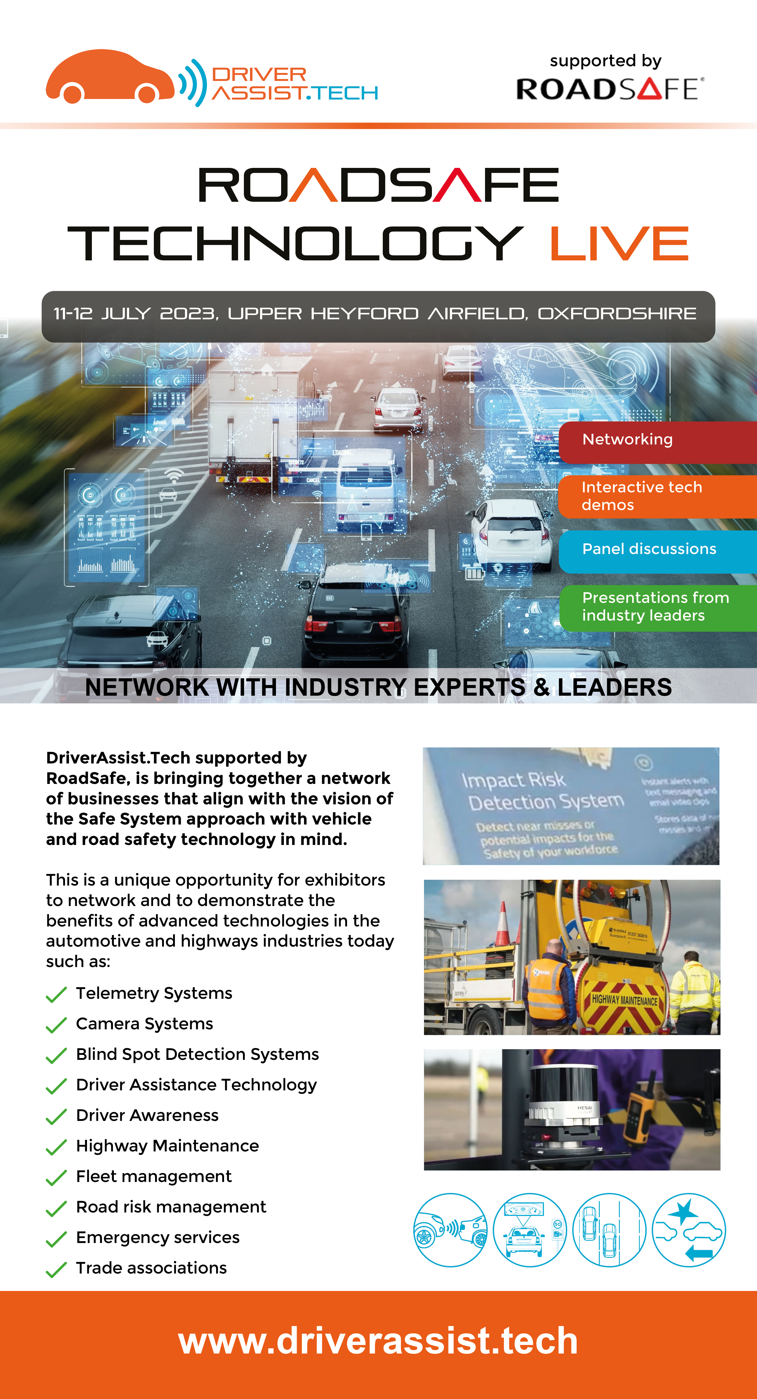 RoadSafe Technology Live Website Poster EX